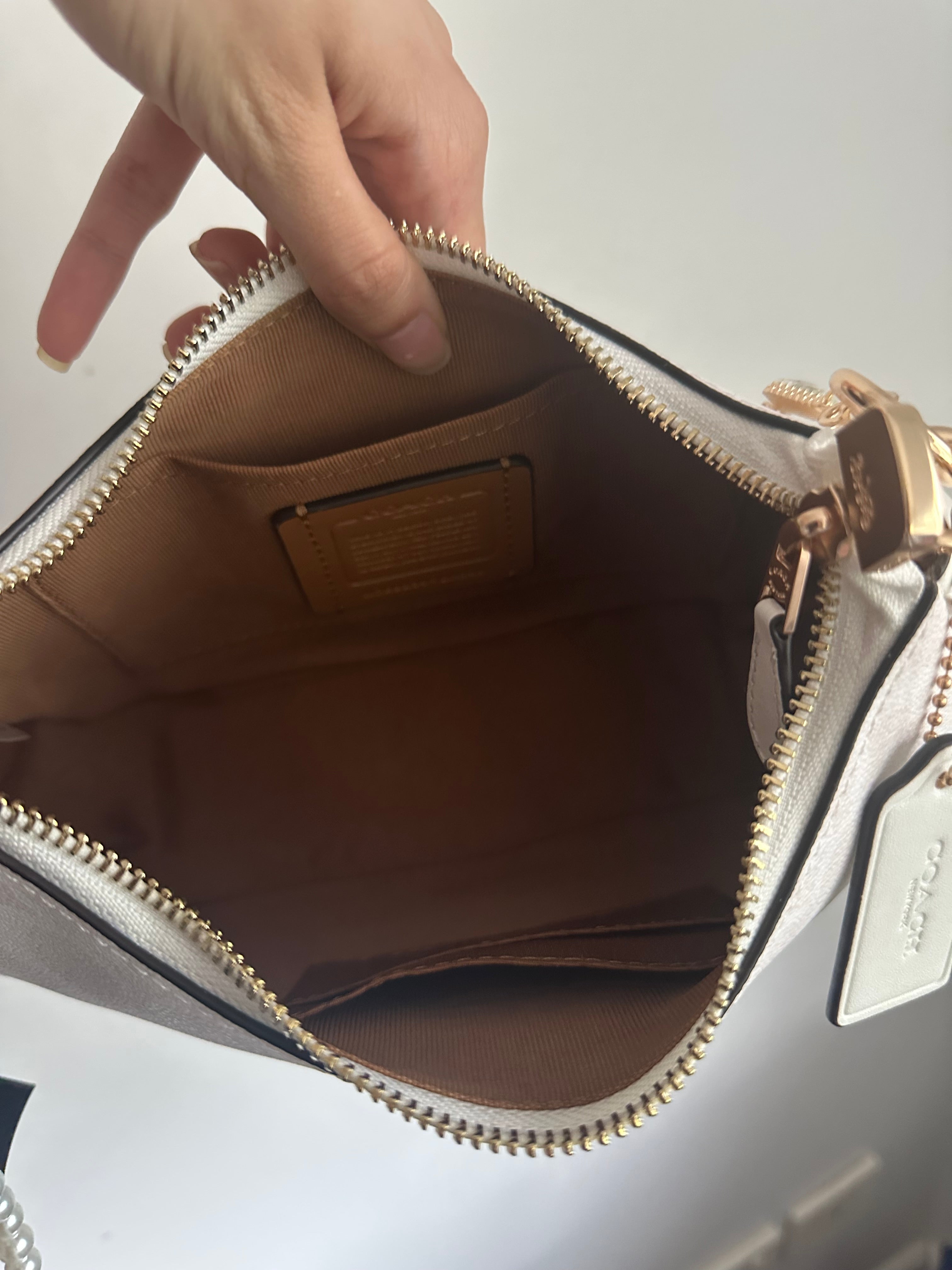 Chalk White Terri Bag