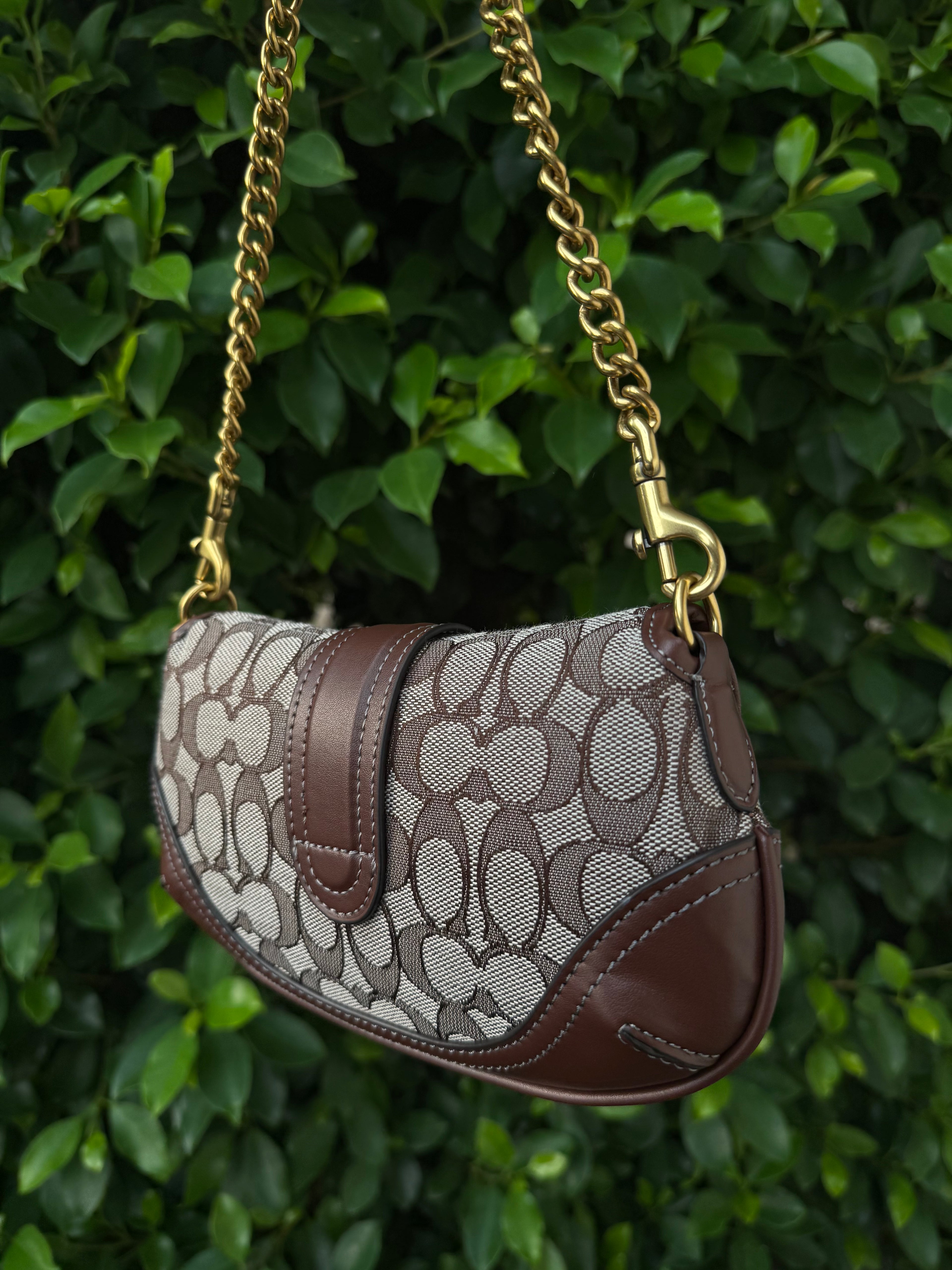 Vintage Soho Brown Leather Bag