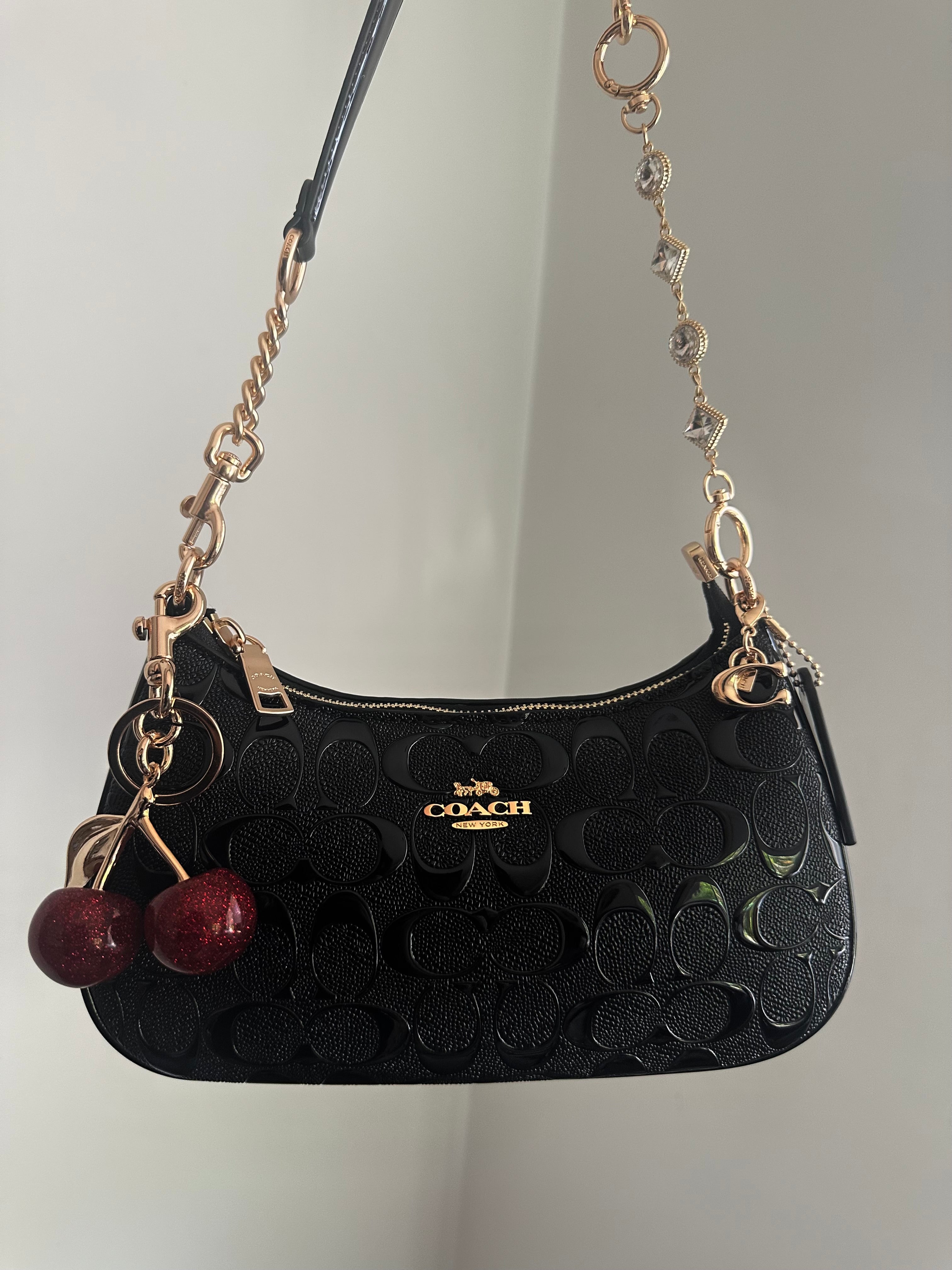 Black Teri Charmed bag
