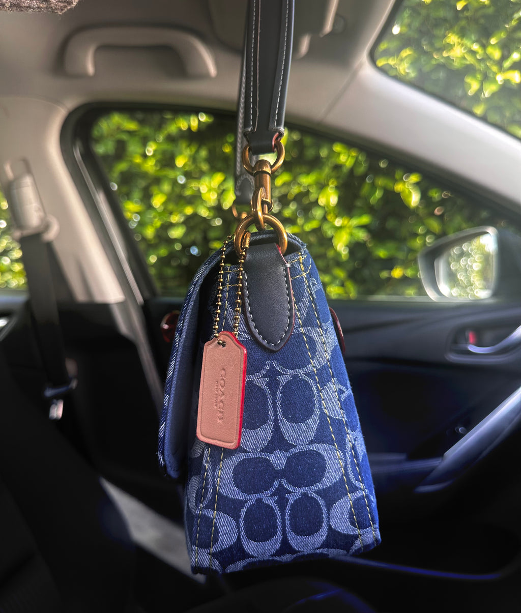 Denim leather Tabby Charmed bag