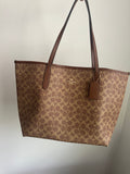 Brown Charmed Teri Tote Bag