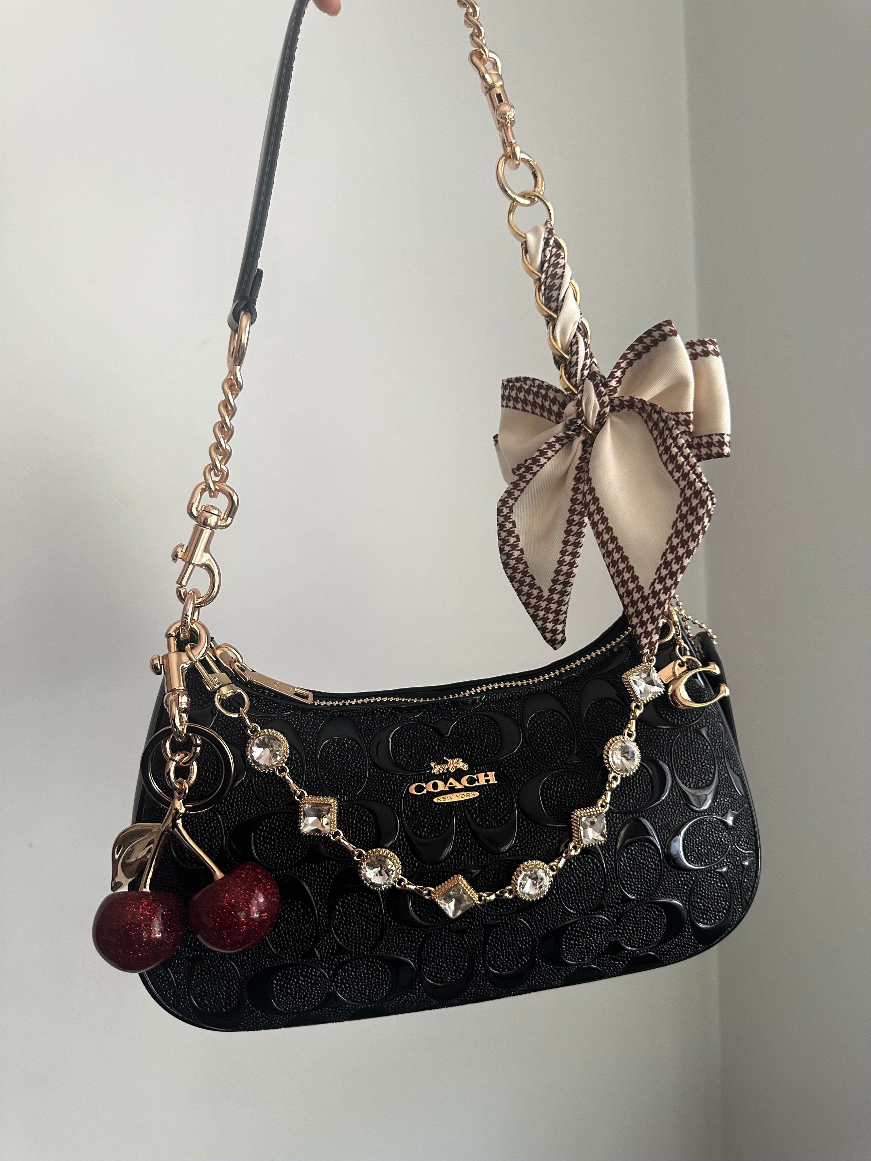 Black Teri Charmed bag
