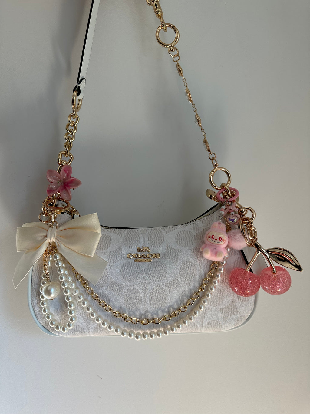 Chalk White Terri Bag