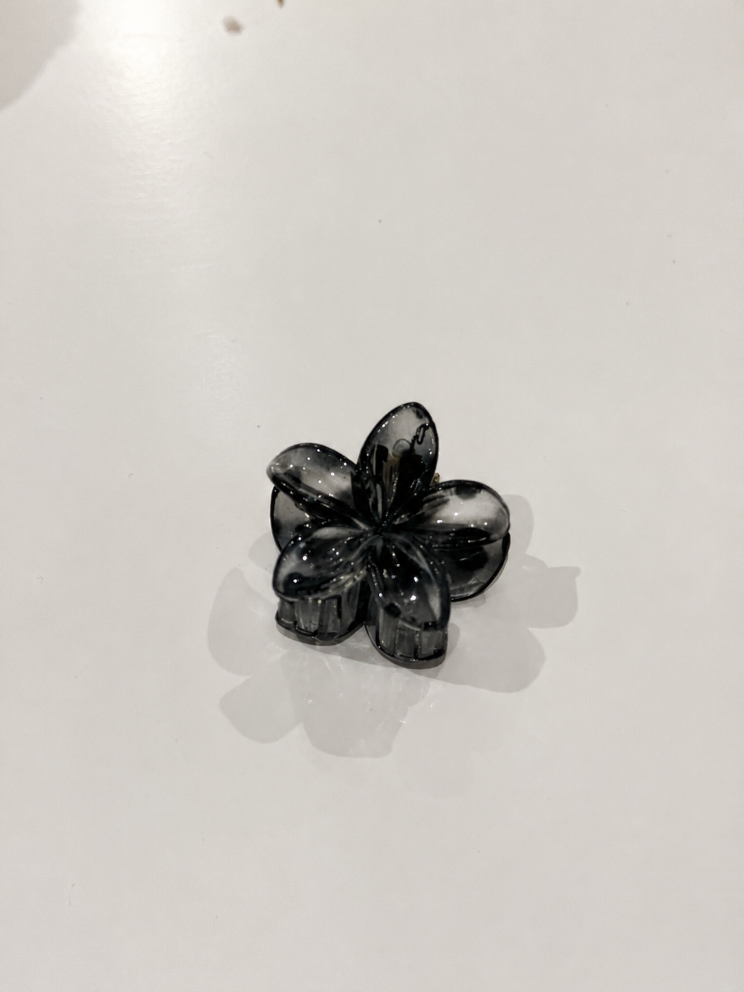 Claw clip Charm attachment - Leopard Black