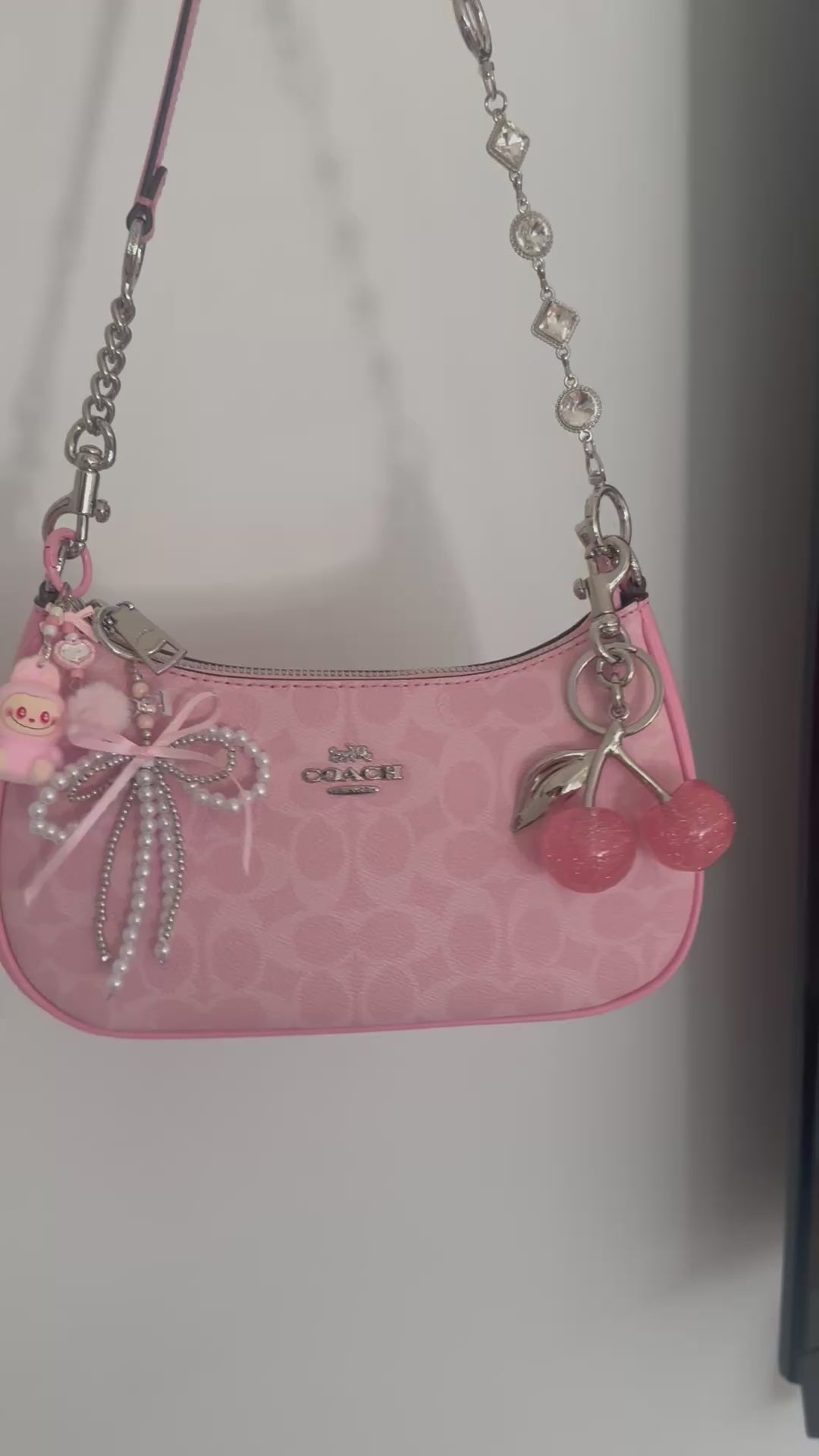 Pink Teri Charmed bag